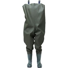 Arısan Tulum Göğüs Çizmeli 44 - Balıkçı - Avcı - Çiftçi - Sulama - Su Geçirmez - Leke Tutmaz - Pvc