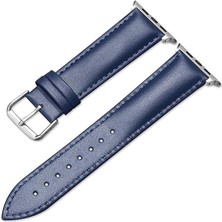 Alstrap Apple Watch 11-10(46MM) 9 8 7(45MM) 6 5 4 SE(44MM) Classic Edition Hakiki Deri  Kordon Kayış