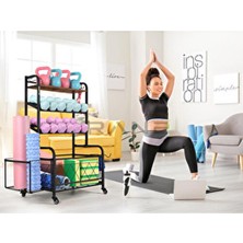 Rane Fitness Equipment Rane Yoga Pilates Kettlebell Dambıl Yoga Roller Mat Standı Ergonomik Tasarımlı ve Ev Uyumlu