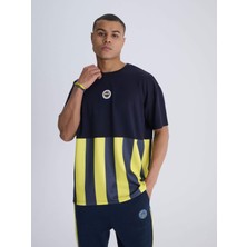 Fenerbahçe Erkek Trıbun Dokuma Logolu Tshırt