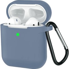 Mtl Airpods 1 ve 2. Nesil ile Uyumlu Premium Lansman Serisi Kadife Iç Astarlı Darbe Emici Silikon Kılıf