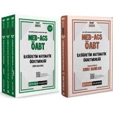 Pegem 2026 Öabt Meb-Ags Ilköğretim Matematik Öğretmenliği Konu Anlatımlı + Soru Bankası 2 Li Set Pegem Akademi Yayınları
