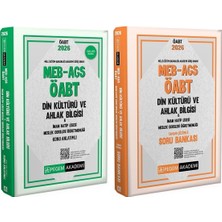 Pegem 2026 Öabt Meb-Ags Din Kültürü Ahlak Bilgisi Öğretmenliği Konu Anlatımlı + Soru Bankası 2 Li Set Pegem Akademi Yayınları