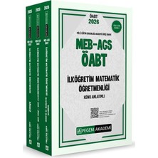 Pegem 2026 Öabt Meb-Ags Ilköğretim Matematik Öğretmenliği Konu Anlatımlı Modüler Set Pegem Akademi Yayınları