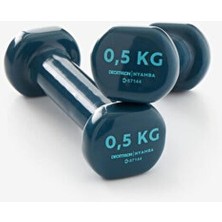 Decathlon Nyamba Dambıl 2 x 0,5 kg Fitness Hafif Antrenman Pilates 2 Adet