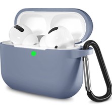 Mtl Airpods Pro 2 ile Uyumlu Premium Lansman Serisi Kadife Iç Astarlı Darbe Emici Silikon Kılıf