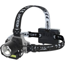 Bowie 1 Km Menzil 20.000 Lümen Ultra Güçlü Kafa Lambası Kamp Balıkçılık Kafa Feneri Tepe Lambası