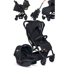 4 Baby Black Drone Sky Travel Kabin Sistem Bebek Arabası