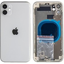 Genos Apple Iphone 11 Uyumlu Kasa Boş Beyaz