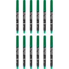 Hi-Text Asetat Kalem S 12 Adet Cd, Plastik, Cam, Metal Kalemi Yeşil