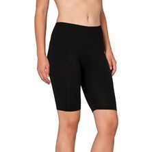 Lirona Modal Pamuk Süper Esnek Kumaş Özkan Diz Üstü Pantolon Astarı - Etek Içi Astar Şort Tayt - Spor Tayt