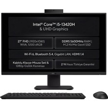 Asus V470 Intel Core i5-13420H 16GB 512GB SSD 27" FHD Windows 11 Pro All In One Bilgisayar V470VAK-BPE0250 008