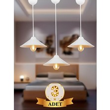 Duru Homelight  Ufo Maya Sarkıt Avize  Beyaz 3 Adet