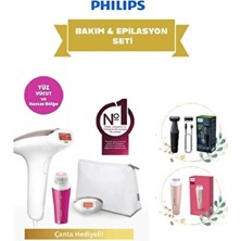 Philips Ipl Lumea Epilasyon Cihazı Full Set - Yüz Temizleme Cihazı Tıraş Makinesi - Acısız Uv Korumalı
