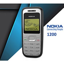 Xen Bilişim Nokia 1200 Tuşlu Cep Telefon Siyah Renk İthalatçı Garantili 6 inç Ekran Boyutu