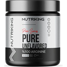 Nutriking Pure Arginine Toz 303 GR Aromasız - 60 Servis