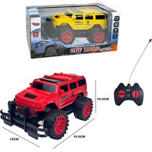 Uzaktan Kumandalı Full Fonksiyon 1:20 Off Road Işıklı Jeep (Cross-Country) - Kırmızı