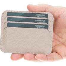 Gp Iguana Pedro Slim Deri Kartlık Erc3 Bej