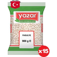 Yazar Kuru Fasulye 900 Gr x 15 Adet