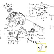 Qj TRX12 Benzin Pompası Hortumu