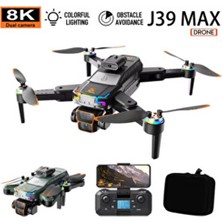 Gomarkt JS39 Kameralı Drone, Başlangıç Seviye, Full Set(Çantalı,ekipmanlı) 3 Kameralı Drone Hd