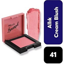 Pastel Cream Blush - Krem Allık 41 Dazzling