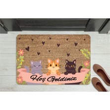 M&H Quality Çok Renkli Dekoratif Çok Amaçlı Iç ve Dış Kapı Önü Paspası