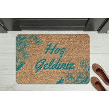 M&H Quality Home Hoşgeldiniz Dekoratif Çok Amaçlı Iç ve Dış Kapı Paspası