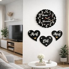 Odalar Için Duvar Saati Kişiye Özel No 47