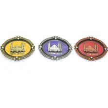 Kut Fly Istanbul Temalı Metal Magnet Sultanahmet Kabartmalı