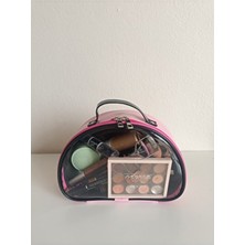 Mondalep Maykis Şeffaf Yarım Ay Makyaj Çantası