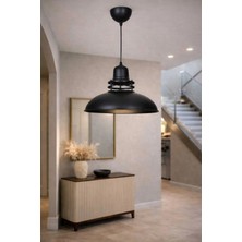 Bohem Aydınlatma Siyah Retro Sarkıt Model Modern Avize