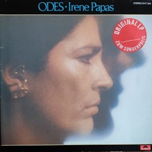 Mazi Plak Irene Papas - Odes - Orijinal Dönem Baskı 33'lük Plak