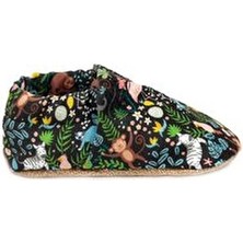 Bunnybons Çılgın Orman Kaydırmaz Taban Bebek Patik