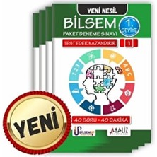 Analiz Yayınları Bilsem Paket Deneme 1.seviye LGS Sınavı İçin Normal Boy Kitap
