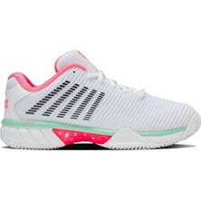 K-Swiss Hypercourt Express 2 Kadın Spor Ayakkabı Beyaz Nefes Alabilir Yapı ile Konforlu Tasarım