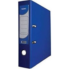 Noki Geniş Plastik Klasör (56411-130) Mavi 25 Li Koli