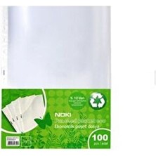 Noki Eco Poşet Dosya A/4 100LÜ 3 Paket 300 Adet