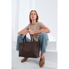 Shule Bags Joli Everyday Omuz Çantası Kahve
