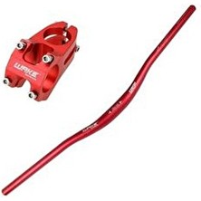  wake 78cm gidon+gidon boğazı takım (kırmızı) waketakım renkli gidon