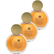 Avon Far Away Kadın Parfüm Edp 50 Ml. Üçlü Set