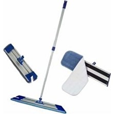 Spark Microfiber Mop Seti Beyaz Renkli Dayanıklı Yapı ile Kolay Temizlik İçin Ergonomik Tasarım
