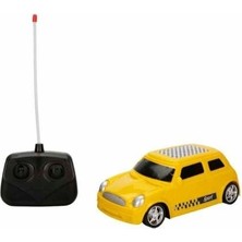 Rc Mini Cooper Tarzı Araba | 4 Fonksiyon Uzaktan Kumandalı Oyuncak - Sarı