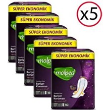 Molped Süpernight Plus Gece 16'lı X5 Adet