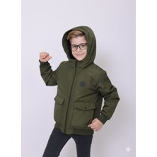 Pique NICK ÇOCUK MONT Kapüşonlu Erkek Çocuk Mont