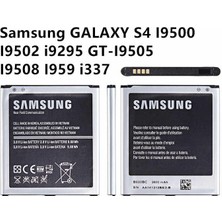 Genos Samsung Galaxy S4 Batarya Pil - İ9500 Batarya -