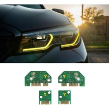 Bmw G20 Lci Angel LED Modülü Sarı 2019-2022 Arası Laser Far Uyumlu