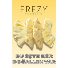 Frezy Freeze Dried Freeze Dry Ananas | Endüstriyel Paket (500 Gr.) | %100 Doğal | Sağlıklı Atıştırmalık