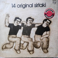 Mazi Plak Karışık Sanatçılar / Various Artists - 14 Original Sirtaki - Orijinal Dönem Baskı 33'lük Plak
