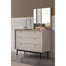 Enza Home Loreto Şifonyer - Kırık Beyaz